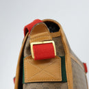 GUCCI Micro GG Supreme Web Sherry Line Bag PVC Beige 019 39 0151 Auth gh1131-10