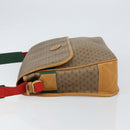 GUCCI Micro GG Supreme Web Sherry Line Bag PVC Beige 019 39 0151 Auth gh1131-4