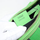GUCCI GG Supreme Sherry Line Boston Bag PVC White Gold Green 190257 Auth gh1133-12