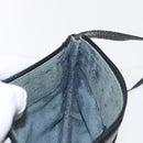 GUCCI GG Supreme Shoulder Bag PVC Leather Navy Gold 904 02 020 Auth gh1135-21