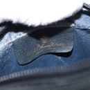 GUCCI GG Supreme Sherry Line Shoulder Bag PVC Navy Gold 119 02 087 Auth gh1136-20