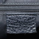 GUCCI GG Canvas Abbey Tote Bag Outlet Black Silver 268639 Auth gh1141-17