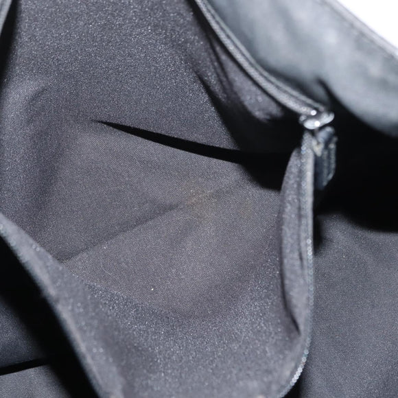 GUCCI GG Canvas Abbey Tote Bag Outlet Black Silver 268639 Auth gh1141