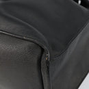 GUCCI Shoulder Bag Leather Black Gold Auth gh1143-8