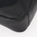 GUCCI GG Canvas Bamboo Shoulder Bag 2way Black Silver 001 4058 1705 Auth gh1144-15