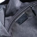 GUCCI GG Canvas Bamboo Shoulder Bag 2way Black Silver 001 4058 1705 Auth gh1144-18