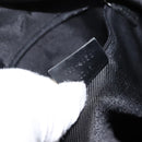 GUCCI GG Canvas Bamboo Shoulder Bag 2way Black Silver 001 4058 1705 Auth gh1144-12