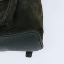 GUCCI Bamboo Backpack Suede Khaki Gold 003 58 0030 Auth gh1145-16