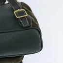 GUCCI Bamboo Backpack Suede Khaki Gold 003 58 0030 Auth gh1145-18