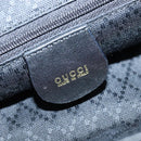 GUCCI Bamboo Backpack Leather Black Gold 003 2034 0030 Auth gh1146-19