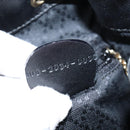 GUCCI Bamboo Backpack Leather Black Gold 003 2034 0030 Auth gh1146-12