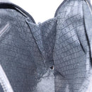 GUCCI Bamboo Bag Nylon Enamel 2way Black Silver 003 2058 0059 5 Auth gh1147-19