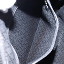 GUCCI Bamboo Bag Nylon Enamel 2way Black Silver 003 2058 0059 5 Auth gh1147-21