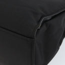 GUCCI Bamboo Hand Bag Nylon Black Silver 002 1010 Auth gh1148-9