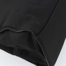 GUCCI Bamboo Hand Bag Nylon Black Silver 002 1010 Auth gh1148-14