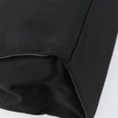 GUCCI Bamboo Hand Bag Nylon Black Silver 002 1010 Auth gh1148-16