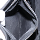 GUCCI Bamboo Hand Bag Nylon Black Silver 002 1010 Auth gh1148-21