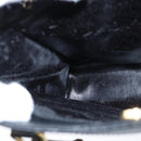 GUCCI Bamboo Hand Bag Leather Black Gold 002 1186 0260 Auth gh1150-19