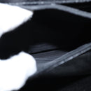 GUCCI Bamboo Hand Bag Leather Black Gold 002 1186 0260 Auth gh1150-11