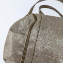 Chloe Etel Hand Bag Leather 2way Beige Gold Auth gh1152-10