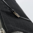 FENDI Zucchino Canvas Hand Bag Black Auth gh1154-10