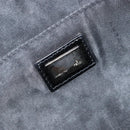 FENDI Zucchino Canvas Hand Bag Black Auth gh1154-18