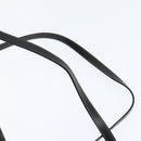 FENDI Pecan Canvas Hand Bag PVC 2way Black Brown Auth gh1157-14