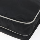 FENDI Shoulder Bag Nylon Black Gold Auth gh1158-17