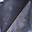 FENDI Shoulder Bag Nylon Black Gold Auth gh1158-11