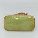 LOUIS VUITTON Monogram Vernis Houston Hand Bag Baby Blue M91005 LV Auth gh116-5