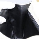 BALLY Quilted Hand Bag Leather White Gold Auth gh1163-20