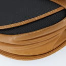 SAINT LAURENT Shoulder Bag Leather Black Gold Auth gh1165-15