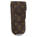 LOUIS VUITTON Monogram Etui Lunette Rabat Glasses Case M62970 LV Auth gh1168-1