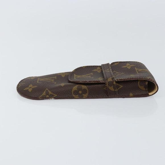 LOUIS VUITTON Monogram Etui Lunette Rabat Glasses Case M62970 LV Auth gh1168