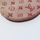 LOUIS VUITTON Monogram Mini Porte Monnaie Ron Coin Purse Red M92462 Auth gh1169-16