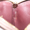 LOUIS VUITTON Monogram Mini Porte Monnaie Ron Coin Purse Red M92462 Auth gh1169-12