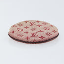 LOUIS VUITTON Monogram Mini Porte Monnaie Ron Coin Purse Red M92462 Auth gh1169-6