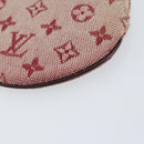 LOUIS VUITTON Monogram Mini Porte Monnaie Ron Coin Purse Red M92462 Auth gh1169-7