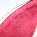 LOUIS VUITTON Monogram Multicolor Pochette MM Pouch White M60028 LV Auth gh1170V-10