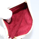 LOUIS VUITTON Monogram Multicolor Pochette MM Pouch White M60028 LV Auth gh1170V-11