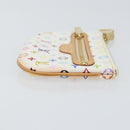 LOUIS VUITTON Monogram Multicolor Pochette MM Pouch White M60028 LV Auth gh1170V-3
