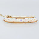 LOUIS VUITTON Monogram Multicolor Pochette MM Pouch White M60028 LV Auth gh1170V-6