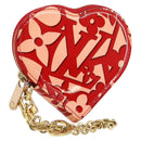 LOUIS VUITTON Sweet Monogram Porte Monnaie Coeur Pink M90133 Auth gh1171-1