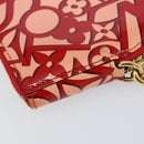 LOUIS VUITTON Sweet Monogram Porte Monnaie Coeur Pink M90133 Auth gh1171-15