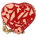 LOUIS VUITTON Sweet Monogram Porte Monnaie Coeur Pink M90133 Auth gh1171-13