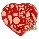 LOUIS VUITTON Sweet Monogram Porte Monnaie Coeur Pink M90133 Auth gh1171-2