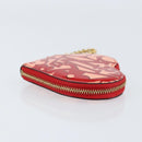 LOUIS VUITTON Sweet Monogram Porte Monnaie Coeur Pink M90133 Auth gh1171-3