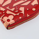 LOUIS VUITTON Sweet Monogram Porte Monnaie Coeur Pink M90133 Auth gh1171-7