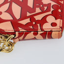 LOUIS VUITTON Sweet Monogram Porte Monnaie Coeur Pink M90133 Auth gh1171-14