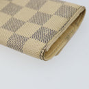 LOUIS VUITTON Damier Azur Multicles 6 Key Case N61745 LV Auth gh1172-15